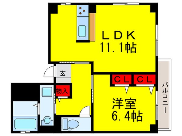 ロイヤルネストの物件間取画像